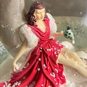 Nordstrom Red Holiday Snow Globe 2007